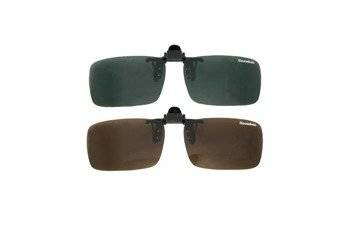 Snowbee CLIP-ON, FLIP-UP SUNGLASSES - LARGE, SMOKE LENS