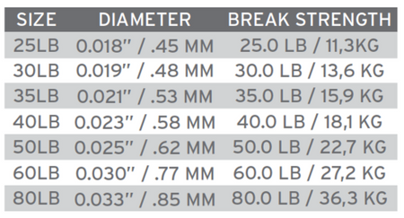 SA Absolute Fluorocarbon Shock 80 lb