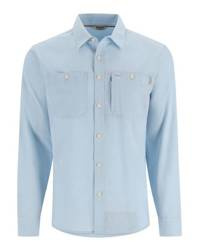 Simms Cutbank Chambray Shirt Sky Chambray L