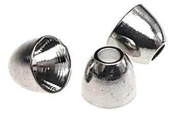 Brass Cone Head 4,0 mm - Silver