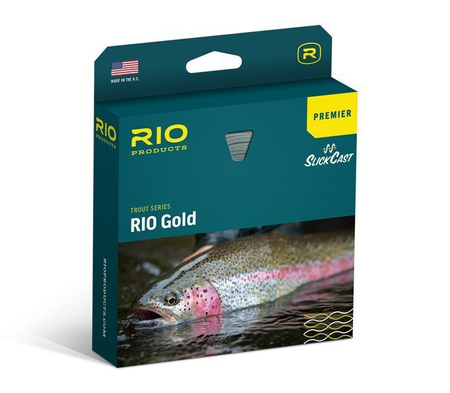 RIO Gold Premier Fly Line Moss/Gold 