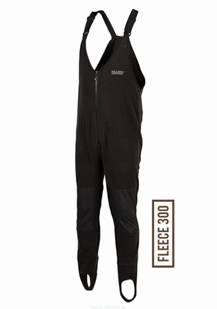 Traper Thermal bib black 3/4 300g 