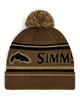 Simms Tip-Up Pom Beanie Jasper - czapka wędkarska z pomponem