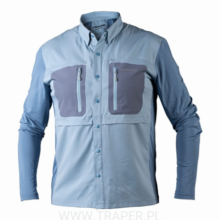 Traper Solar Pro Light Denim - koszula z filtrem UV