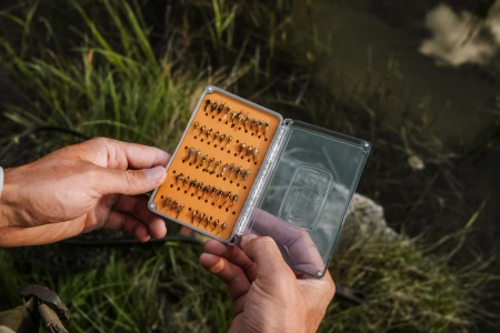 Tacky Daypack Fly Box - Burnt Orange