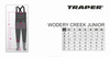 Traper Creek Junior - wodery wędkarskie dziecięce