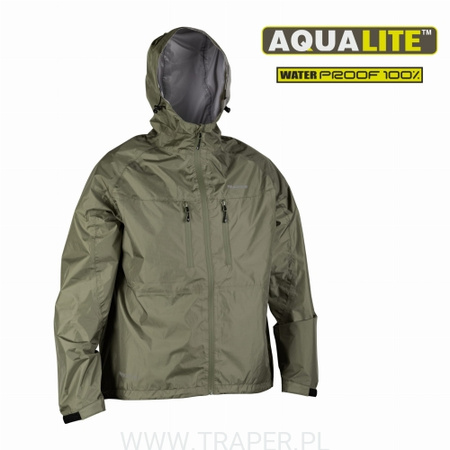 Traper Active Waterproof - Olive - kurtka wędkarska przeciwdeszczowa