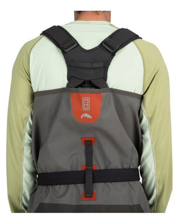 Simms G3 Guide Stockingfoot Gunmetal - wodery wędkarskie z materiału Gore-Tex Pro Shell