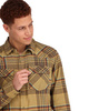 Simms Santee Flannel Camel/Navy/Clay Neo Plaid