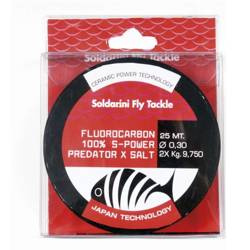 Soldarini Fluorocarbon S-Power Predator X Salt 25m 0,55mm