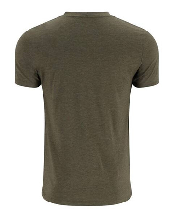 Simms Trout Outline T-Shirt Loden Heather 