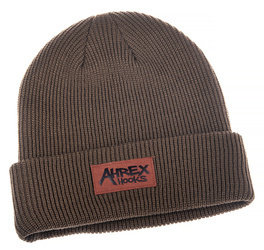 Ahrex Suede Patch Beanie