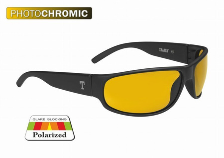 Traper okulary polaryzacyjne Oregon Black//Yellow