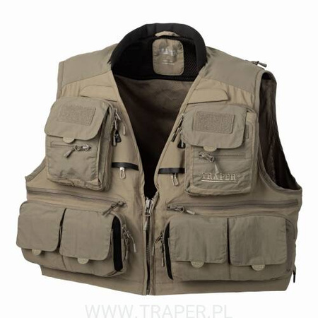Traper Fly Vest Montana Stone 