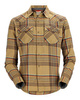 Simms Santee Flannel Camel/Navy/Clay Neo Plaid M