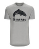 Simms Trout Regiment Camo Fill T-Shirt Cinder Heather M