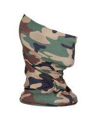 Simms Neck Gaiter Woodland Camo - lekki komin