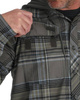 Simms Coldweather Hoody Gunmetal Neo Plaid M