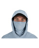 Simms SolarFlex Guide Cooling Hoody Steel Blue - koszulka wędkarska z kominem i ochroną przed UV