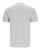 Simms Logo T-Shirt Grey Heather Crimson - koszulka wędkarska