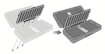 C&F Lightweight System Flip - wkładka do pudełka C&F