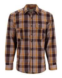 Simms Coldweather Shirt Dolomite Logan Plaid