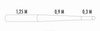 Traper Trapered Leader Saltwater 10ft