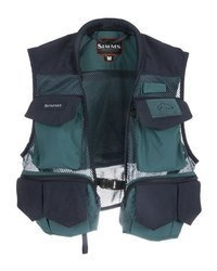 Simms Tributary Vest Deep Sea Green