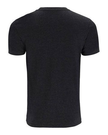 Simms Logo T-Shirt Dark Gunmetal Heather L