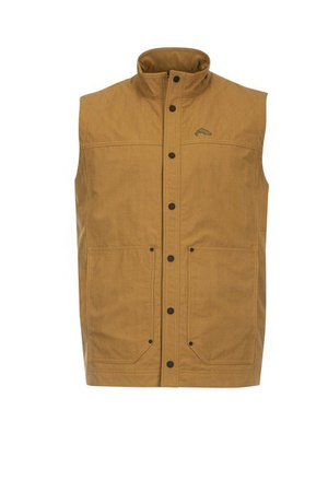 Simms Dockwear Vest Dark Bronze - ciepła kamizelka
