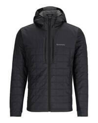 Simms Fall Run Hybrid Hoody Black - kurtka wędkarska ocieplana typu softshell