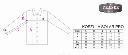 Koszula Traper Solar Pro Sand XL