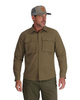 Simms Lodge Work Shirt Driftwood L