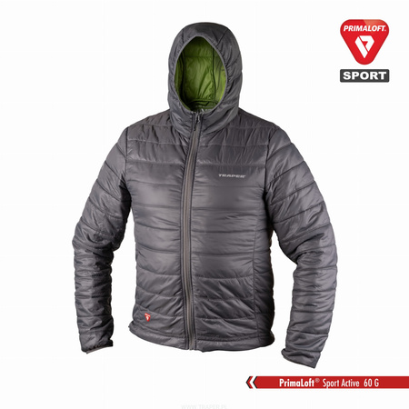 Traper Active Hoody Primaloft Grey - kurtka wędkarska z izolacją 