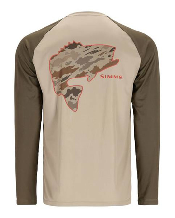 Simms Tech Tee - Artist Series Bass/Stone/Dark Stone XXL