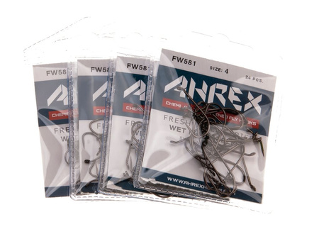 Ahrex FW581 Wet Fly Hook Barbless - haczyki muchowe