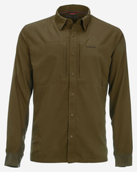 Simms BugStopper Intruder BiComp Driftwood - koszula wędkarska z ochroną przed insektami oraz UV