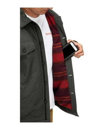Simms Dockwear Jacket Carbon - ocieplana kurtka