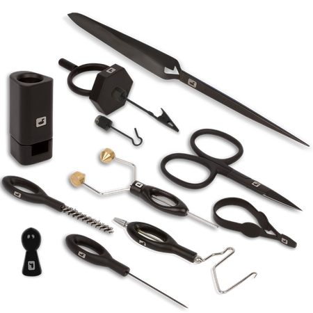 Loon Complete Fly Tying Tool Kit - Black