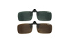 Snowbee CLIP-ON, FLIP-UP SUNGLASSES - LARGE, AMBER LENS