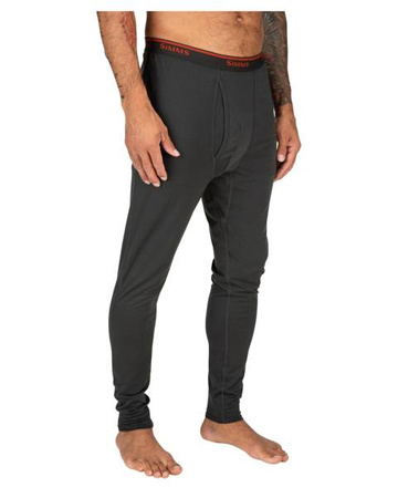 Simms Lightweight Baselayer Bottom Carbon - bielizna termoaktywna - kalesony