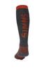Simms Merino Thermal OTC Sock Carbon - skarpety wędkarskie z wełny merino