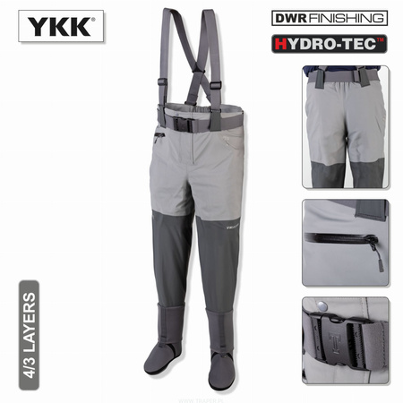 Traper Yukon Pants Pro 2025 - wodery wędkarskie do pasa