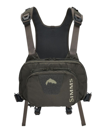 Simms Tributary Hybrid Chest Pack Basalt - torba piersiowa z plecakiem