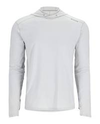 Simms SolarFlex Hoody Sterling - koszulka wędkarska z kapturem i filtrem UV