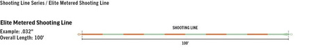 RIO Elite Metered Shooting Line 0,8mm / 20lbs / 9,5kg