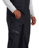 Simms Challenger Bib Black - spodnie wędkarskie z membraną