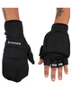 Simms Freestone F/O Mitt Black - rękawiczki wędkarskie z odkrywanymi palcami