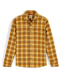 Simms Gallatin Flannel Shirt Kennebec Plaid: Sandbar - koszula flanelowa z ochroną UV