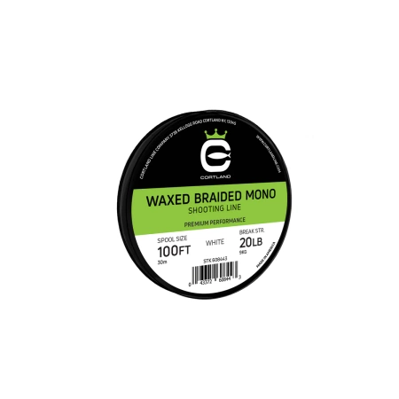 Cortland Waxed Braided Mono Shooting Line - rozbiegówka